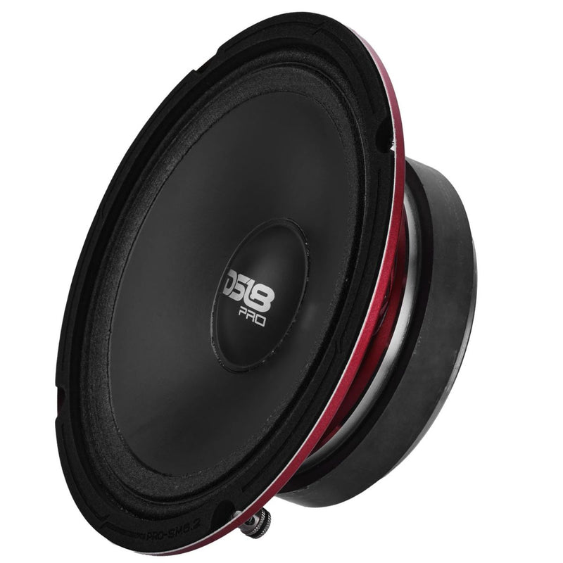 6.5" 200W RMS 2-Ohm Water Resistant Midrange Marine/Motorcycle Speaker DS18