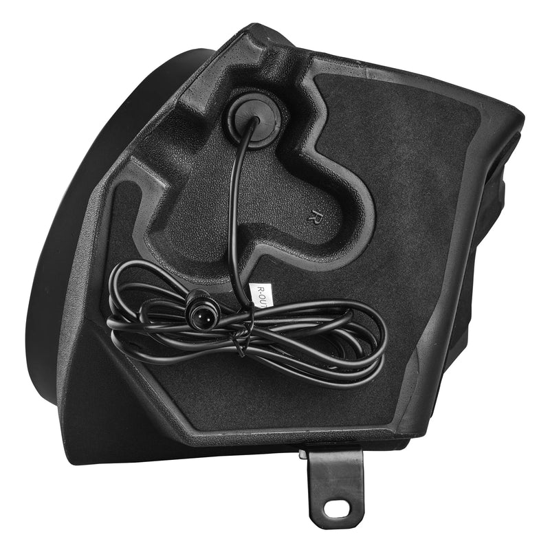 DS18 RZR Built-in Amp Front Kick Panel Pods w/6.5 4-Ohm Bluetooth Speakers