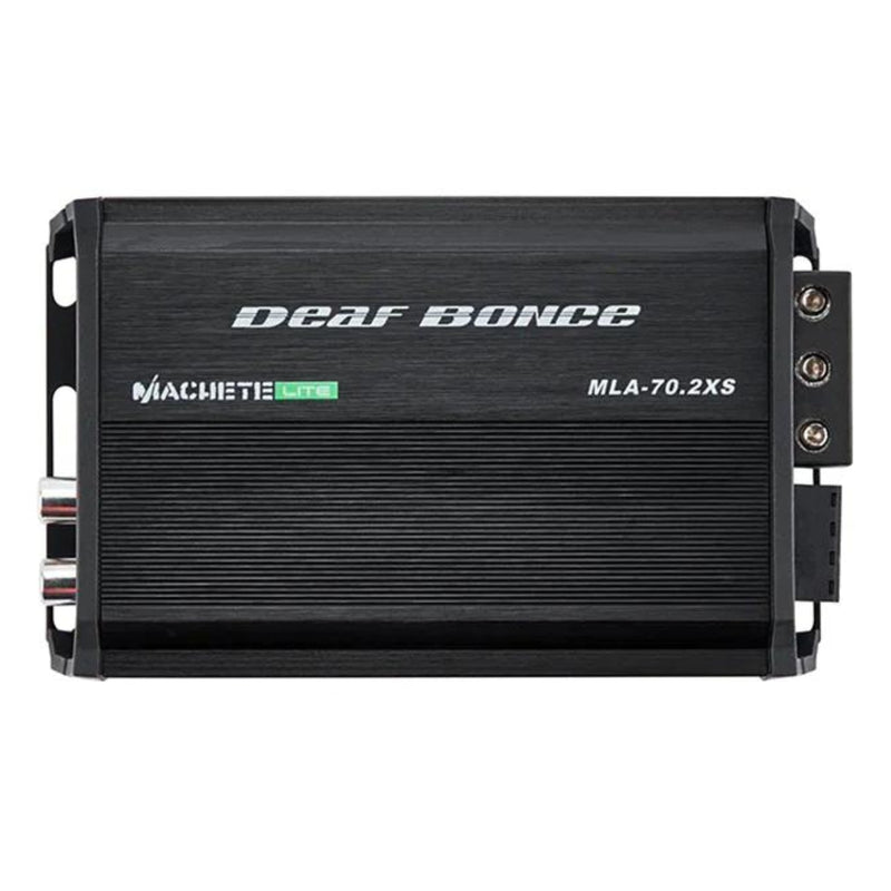 Deaf Bonce 70 Watts 4 ohm RMS 2-Channel Machete Class D Amplifier MLA-70.2 XS