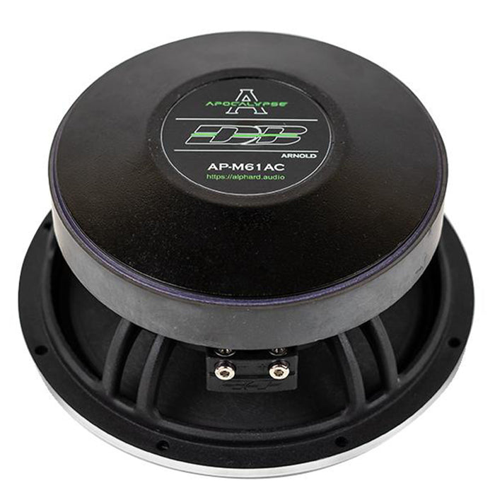 Deaf Bonce Apocalypse 6.5" 180W Mid-Range Speakers & 3" 35W RMS 4-Ohm Tweeters Combo