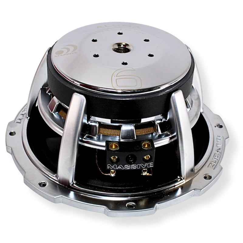 Pair of Massive Audio 6.5" 2-Ohm 150 Watts RMS Component Speakers