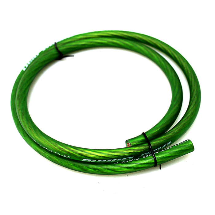 Deaf Bonce Machete 4 GA OFC 4 Ch Green Amplifier Wiring Kit MWK-44CU