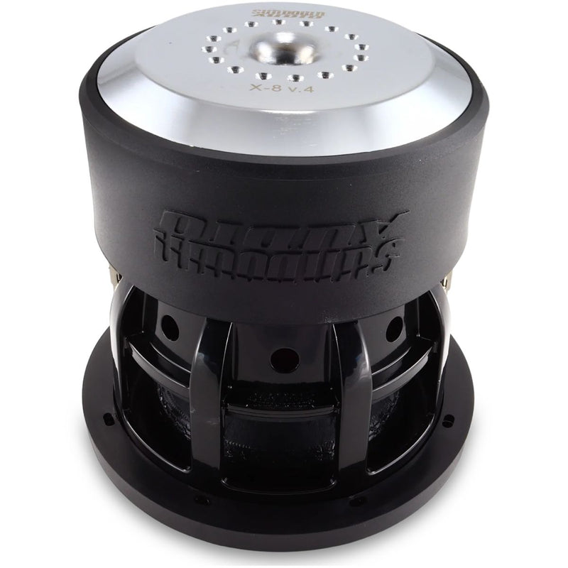 Sundown Audio X Series V.4 8" 1250W RMS Dual 4-Ohm Subwoofer X-8 V.4 D4