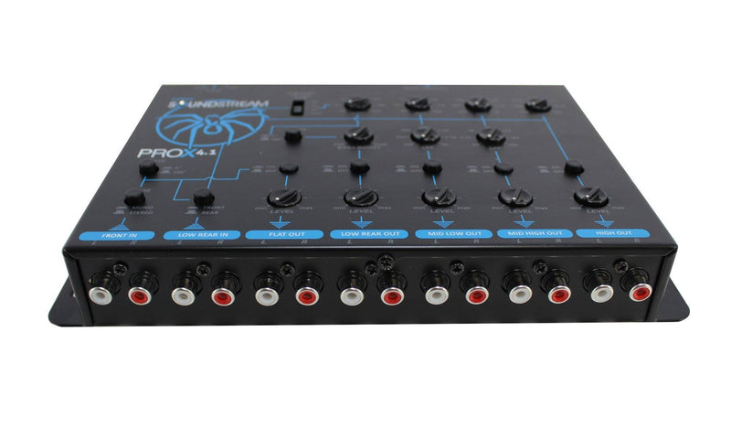 5 Way Electronic High SPL Crossover w/ Remote Control Knob PROX4.1