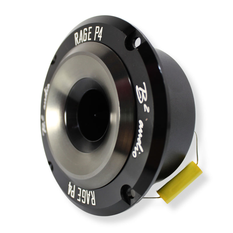 B2 Audio 125 Watt RMS 4-Ohm 1.5" Voice Coil Pair of RAGE Series P4 Tweeters