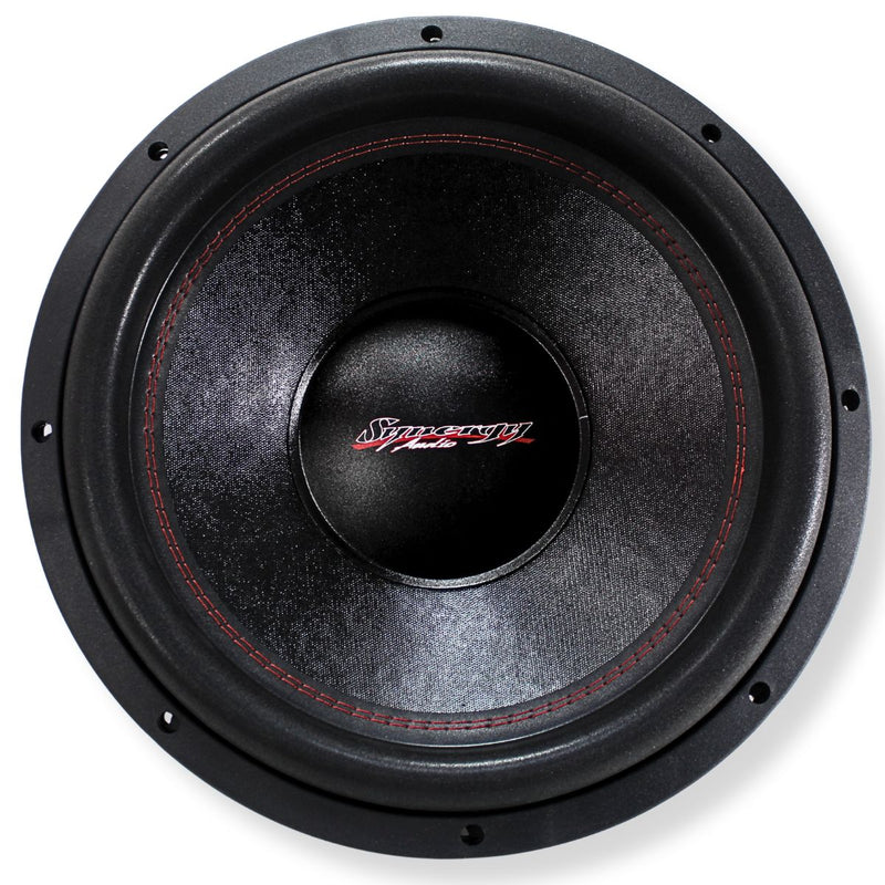 Synergy Audio SYN Series 15" 1250W RMS Dual 4 Ohm Car Subwoofer SYN-15D4
