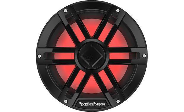 Rockford Fosgate Black 10" 1200W Dual 4 Ohm Switchable Marine Subwoofer M1D4-10B