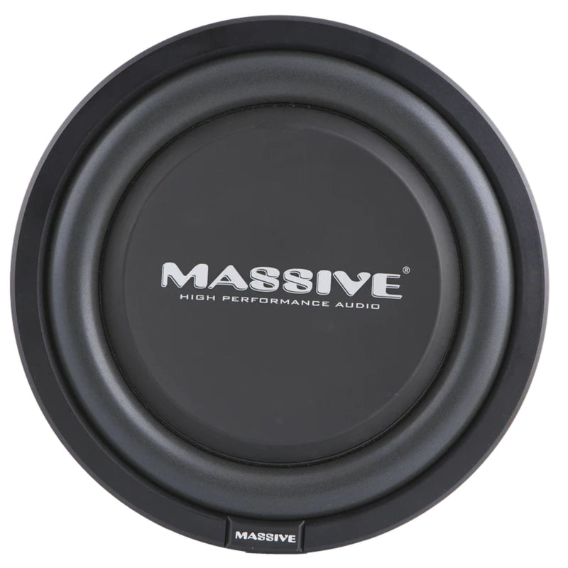 Massive Audio 12" Dual 4-Ohm 300 Watts RMS Slim Subwoofer - UFO12V2