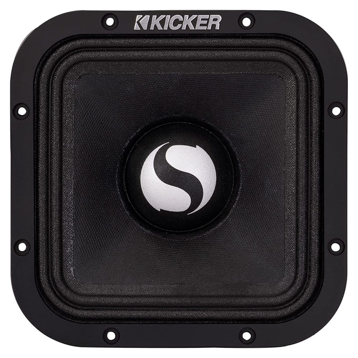 Kicker Street Series 7" Square Midrange 4 Ohm 500 Watt Peak Speakers