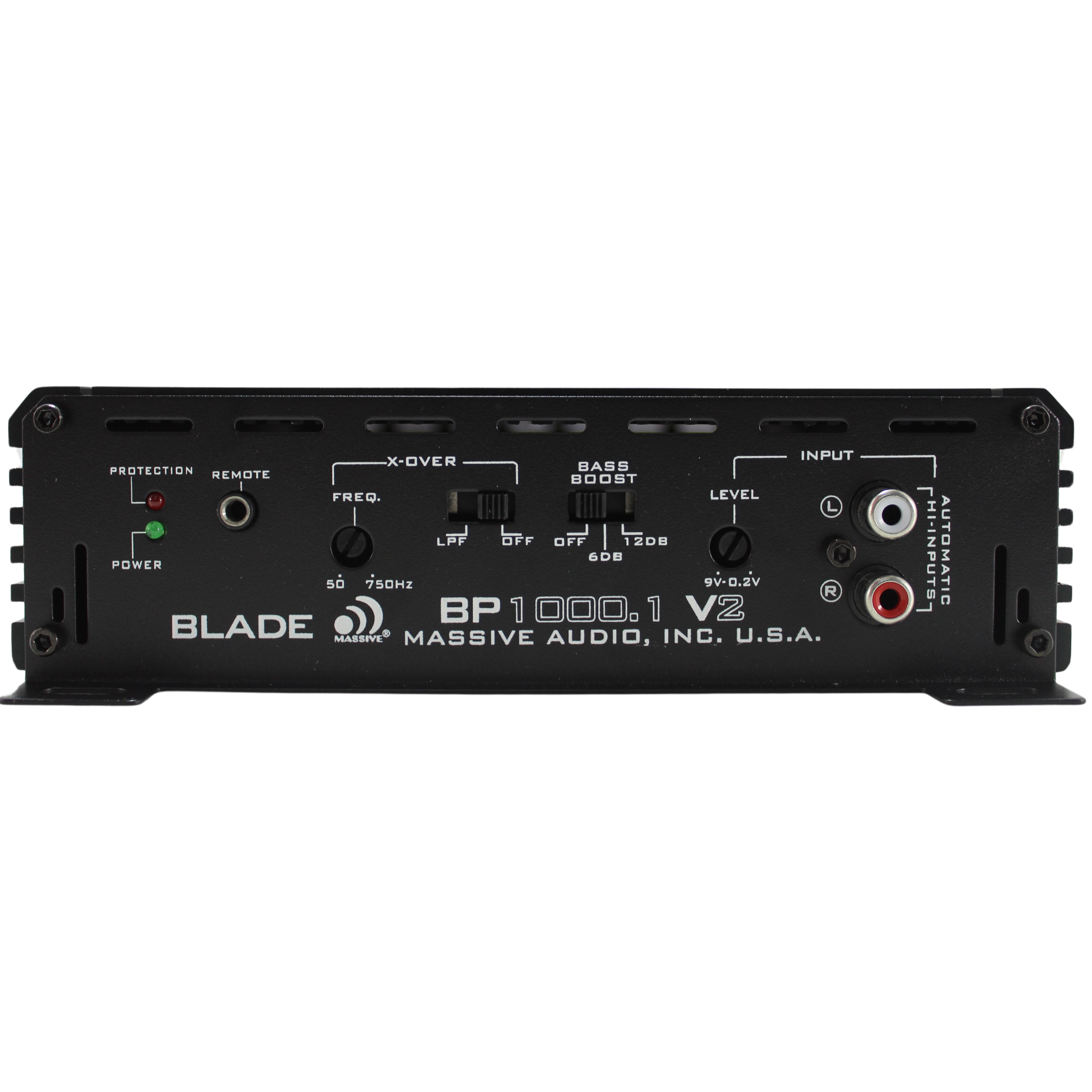 Massive Audio Amplifier Blade BP1000.1 2 Channel Mono block 2 Ohm