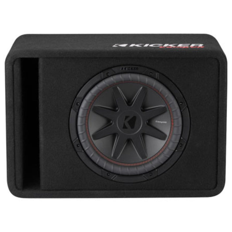 12" 450 Watt RMS 2 Ohm Ported Car Subwoofer Enclosure Kicker CompVR 52VCVR122
