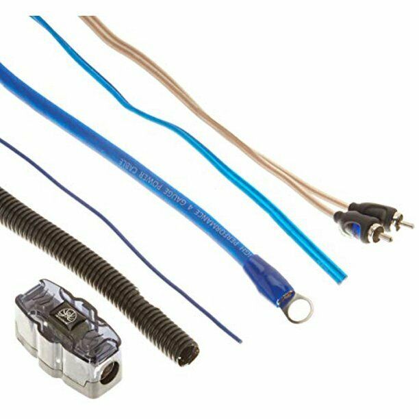 Soundstream WK-40X 4 Gauge Amplifier Installation Kit w/ 100A MANL Fuse