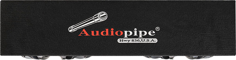 AudioPipe Loaded Double MID-Range & Driver Combo W/ 2 Channel 500W Amplifier