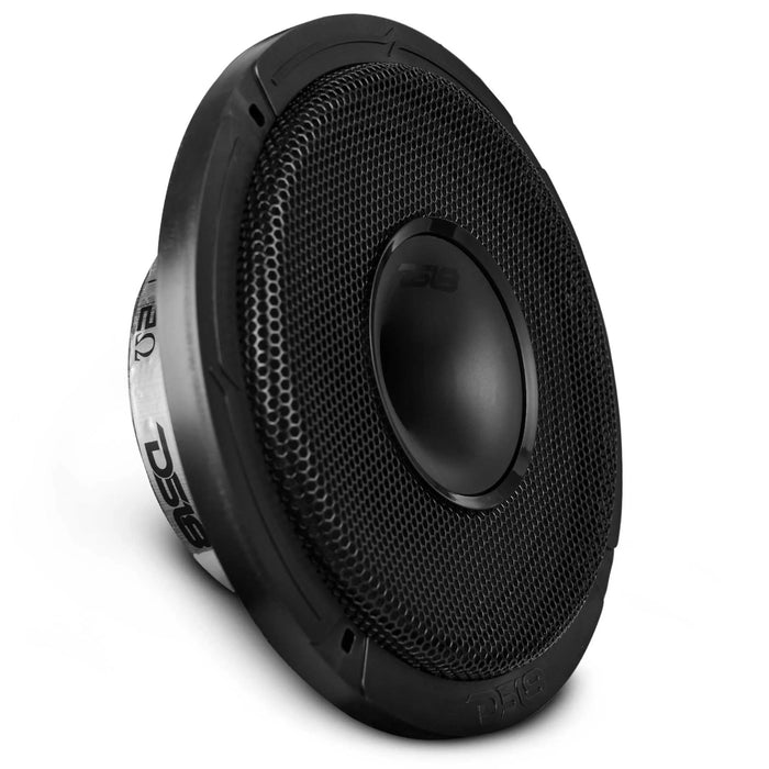 DS18 8" 2-Ohm 200W RMS Hybrid Slim Loudspeaker w/1" Compression Driver Horn