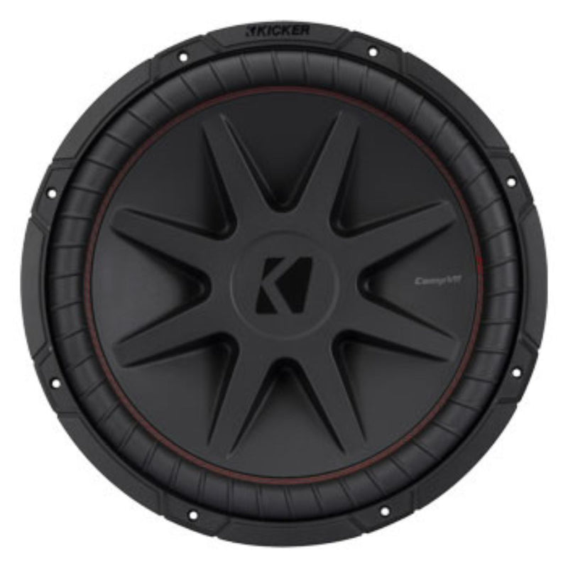 15" 1400W Dual 2 Ohm Car Subwoofer KICKER CompVR CVR152 DVC Round Bass Speaker