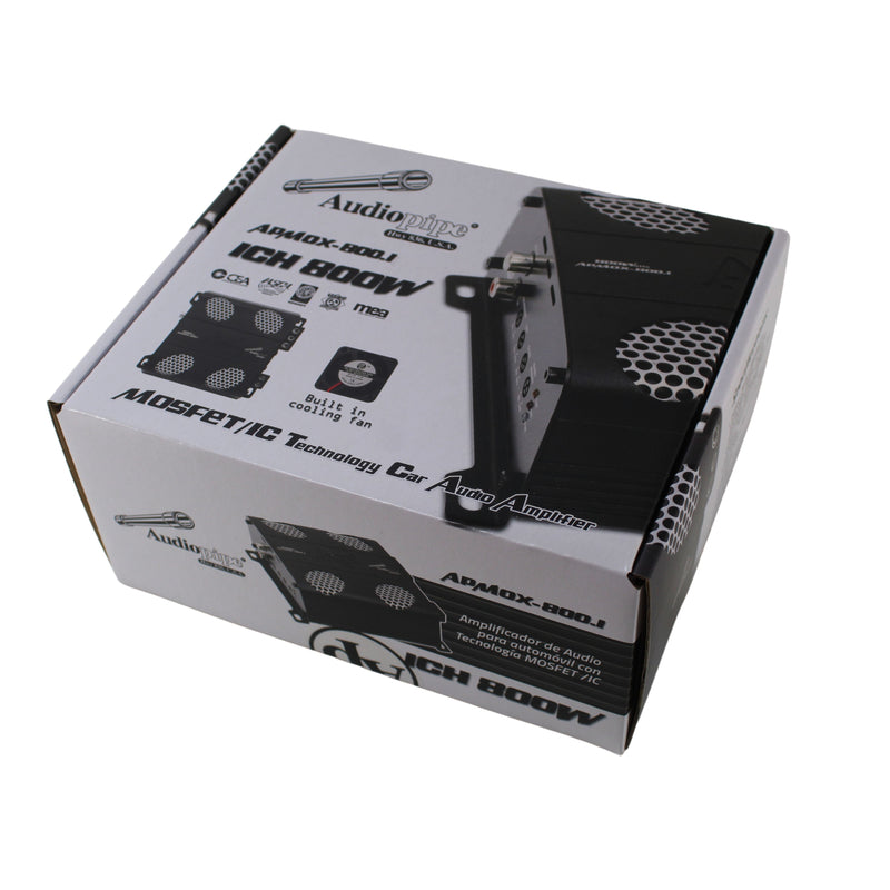 Audiopipe 800W Monoblock 2 Ohm Class D Mini Amplifier APMOX-800.1