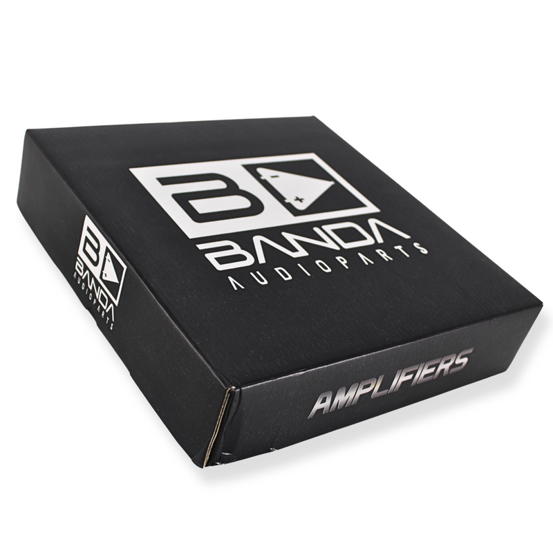 Banda 2000 Watt 1-Ohm Monoblock ELECTRA Line Aluminum Brazilian Bass Amplifier