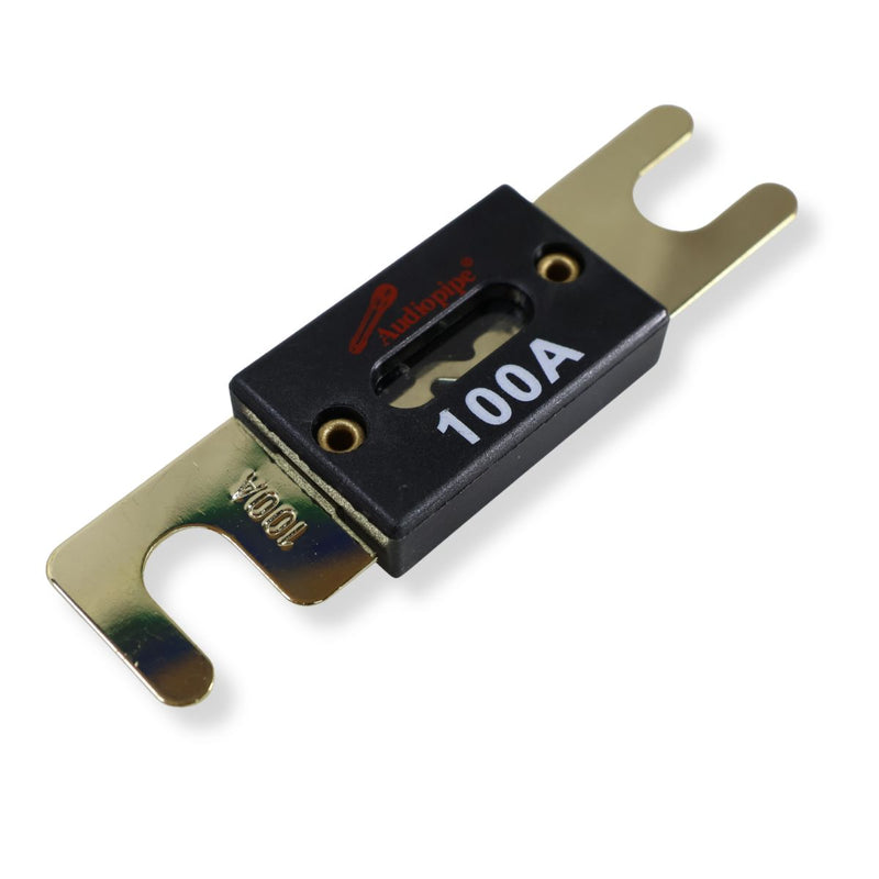 Audiopipe Gold-Plated 100 Amp ANL Fuse 32V for Car Audio 1, 2, 5 or 10 Pack