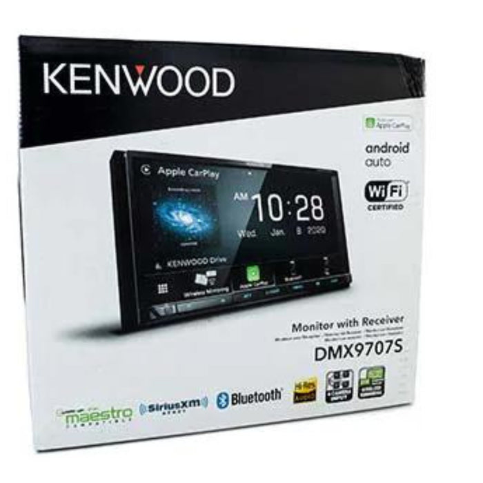 Kenwood 6.95" Navigation & Media Receiver CarPlay & Andorid Auto DMX9707S