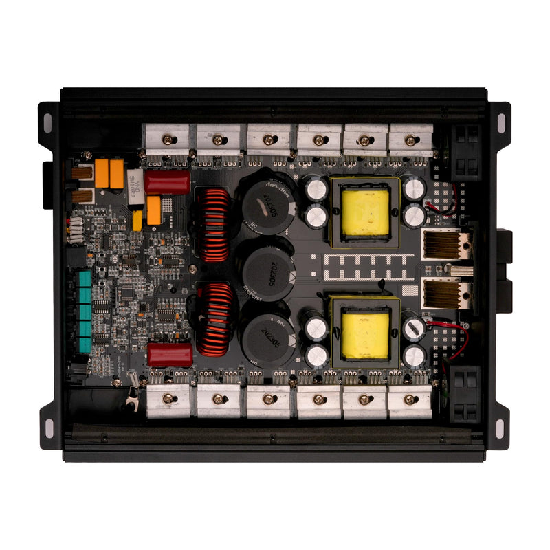 Audiopipe Full Range Amplifier Monoblock 1 Ch Class D 2 Ohms 5000 W Bass Knob