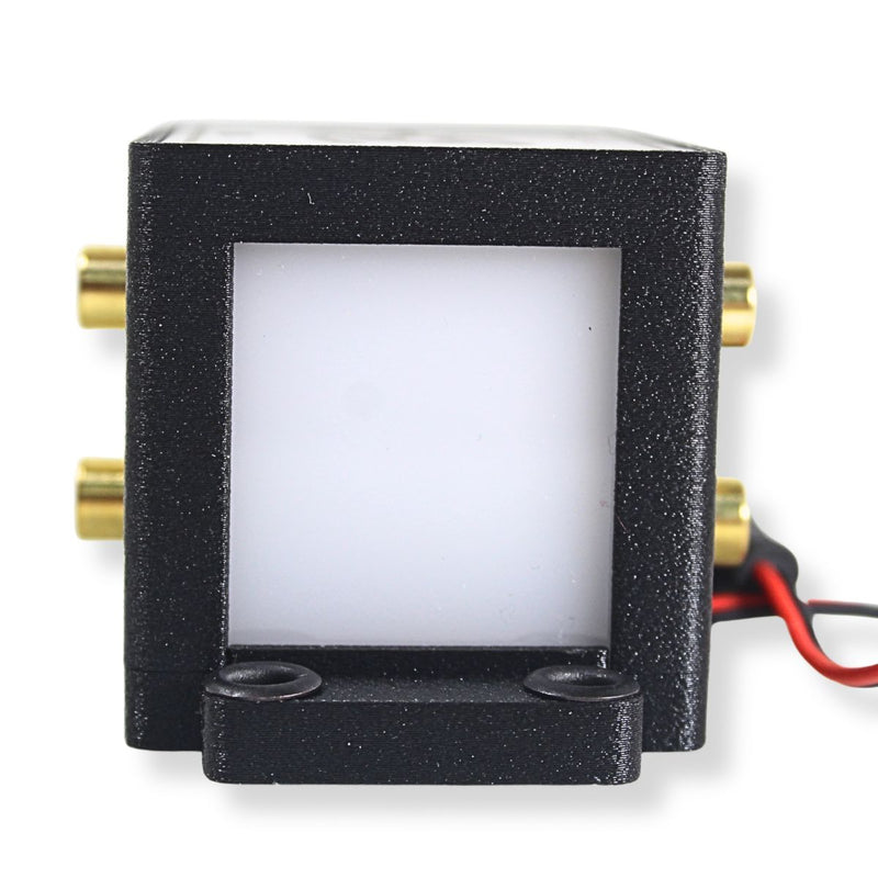 B2 Audio Cockbox 2x4 RCA Splitter Distribution Block w/ RGB LED Lights