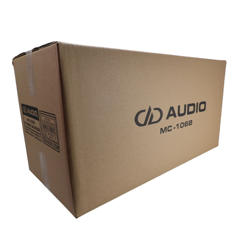 DD Audio Pair of 6.5" 100W RMS 4-Ohm Marine RGB LED Tower Speakers MC-106B