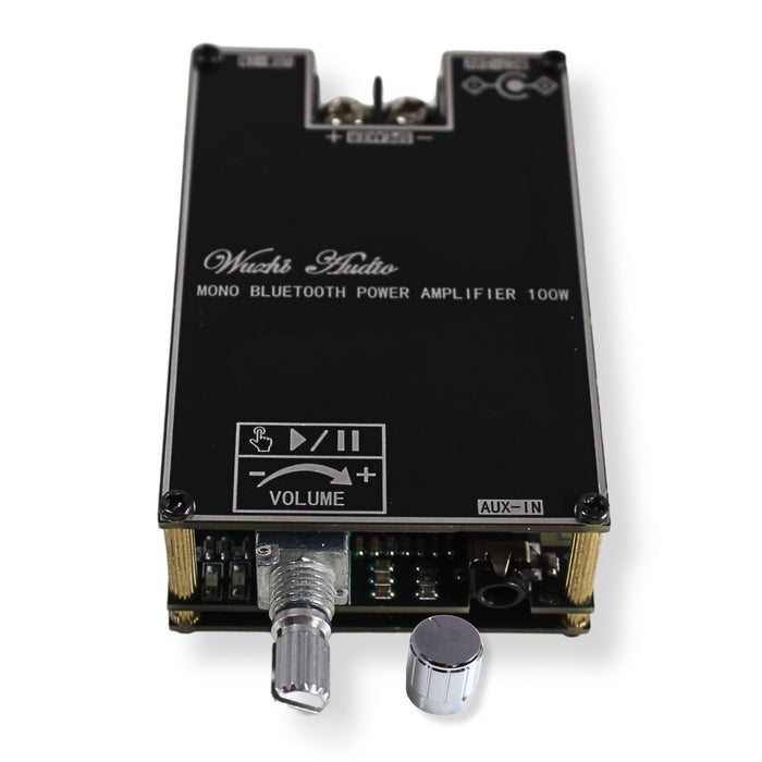 ZK-1001B 100W Mono Channel Bluetooth Amplifier Board for B2 RC2 AUX/USB Inputs