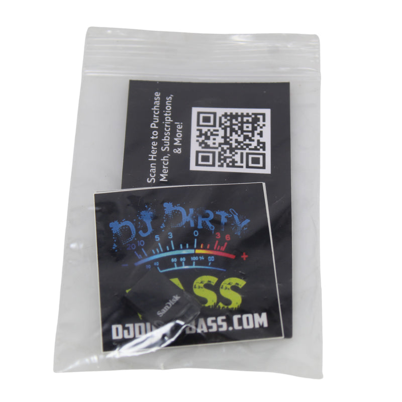 Dj Dirty Bass 64 GB Car Audio Competition / Demo Music Flash Drive