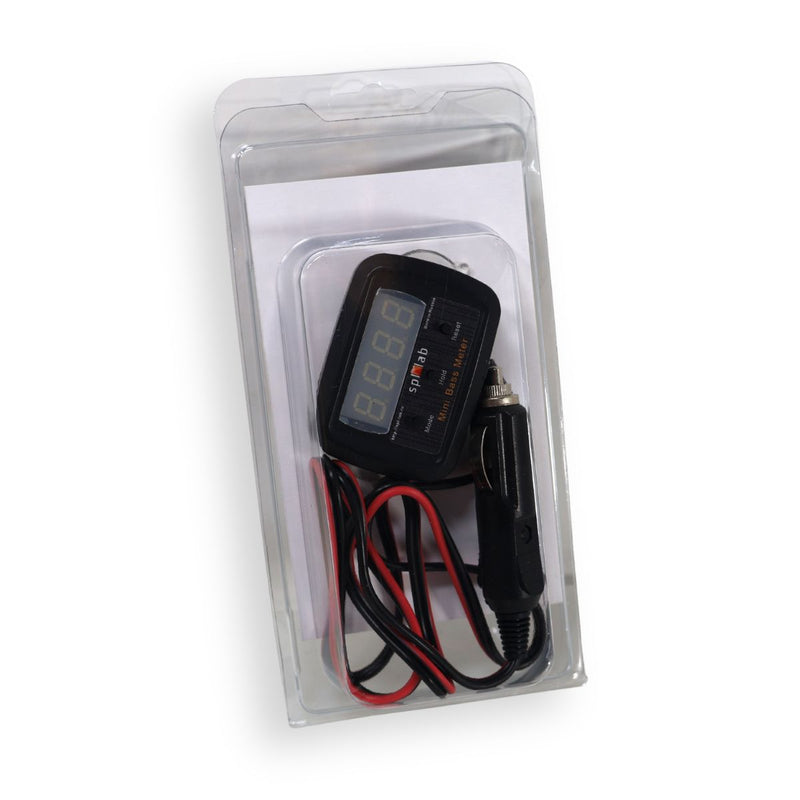 SPL-Lab Mini Bass Meter SE 185dB SPL & Voltage Meter 10-120Hz Car Audio