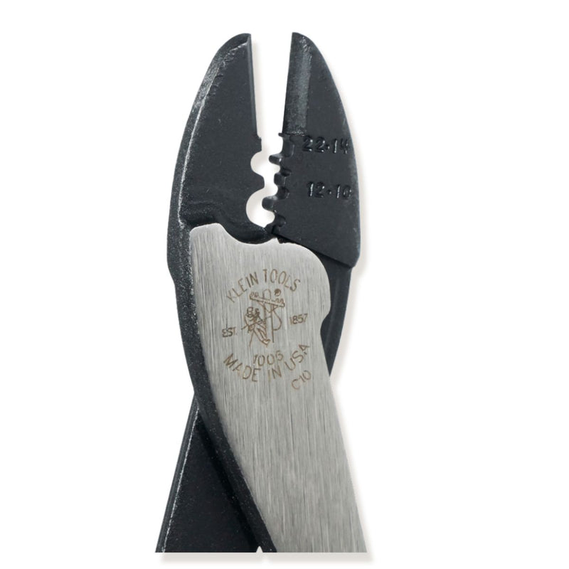 Klein Tools 9" Wire Cutter Crimper 1022 AWG Non-Insulated IB1006