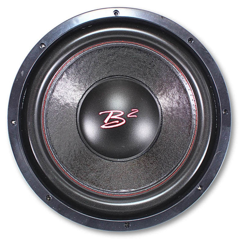 B2 Audio 12" DVC 4 Ohm 2.5" VC 500W RMS RAVE Shallow Mount Subwoofer