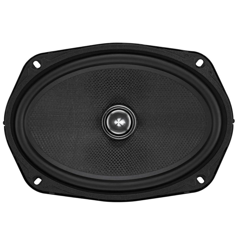 DS18 ZXI 6x9” 120W RMS 4-Ohm 2-Way Component Speaker Pair with Glass Fiber Cone