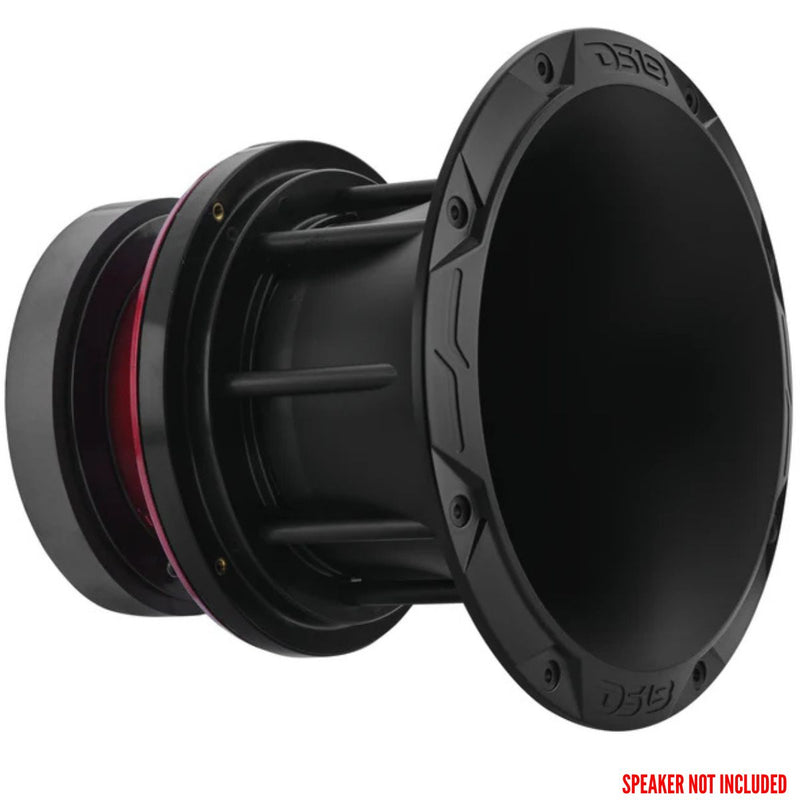 Bolt-On Loudspeaker Horn Diffuser w/ 90° Dispersion for 6.5" Loudspeakers