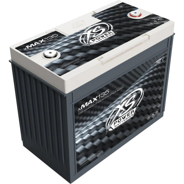 30,000W 12V 135AH 600A Max Lithium Battery XS Power xMax Series XMAX135