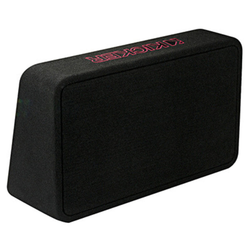 Kicker TL7T Series Compact 10" 500W RMS 2-Ohm Loaded Subwoofer Enclosure