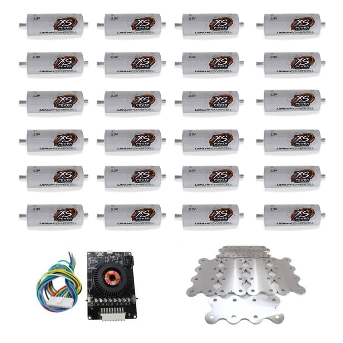 XS Power 24 Pack Kit 40AH Lithium Cells 2.3v Lithium Titanate Oxide (LTO)