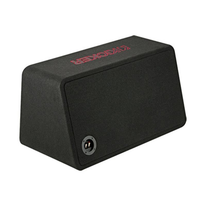 Kicker L7R Series 12" 600W RMS 2-Ohm Vented Angled-Back Loaded Subwoofer Enclosure - KI-45VL7R122