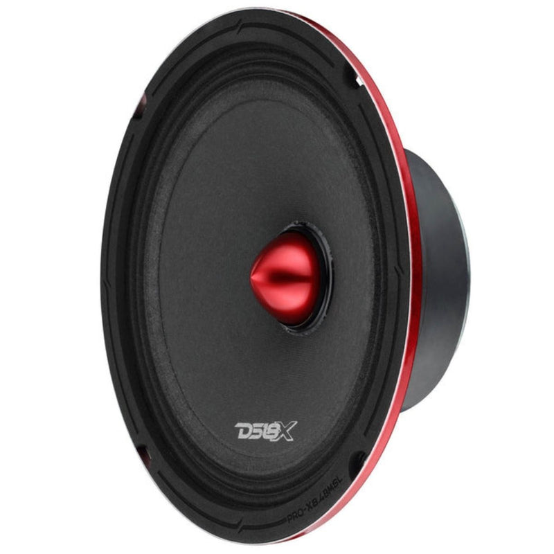 8" 250 Watt RMS 4-Ohm Shallow Mid-Range Bullet Loudspeaker DS18 PRO-X8.4BMSL
