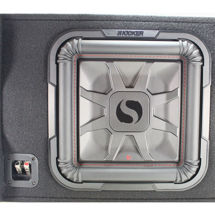 Kicker L7T 12" 600W RMS 2-Ohm Subwoofer in Down Firing Enclosure / 49L7TDF122