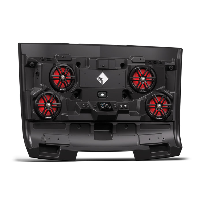 Rockford Fosgate Front & Rear Audio Roof for Select 2018+ Polaris Ranger Crew