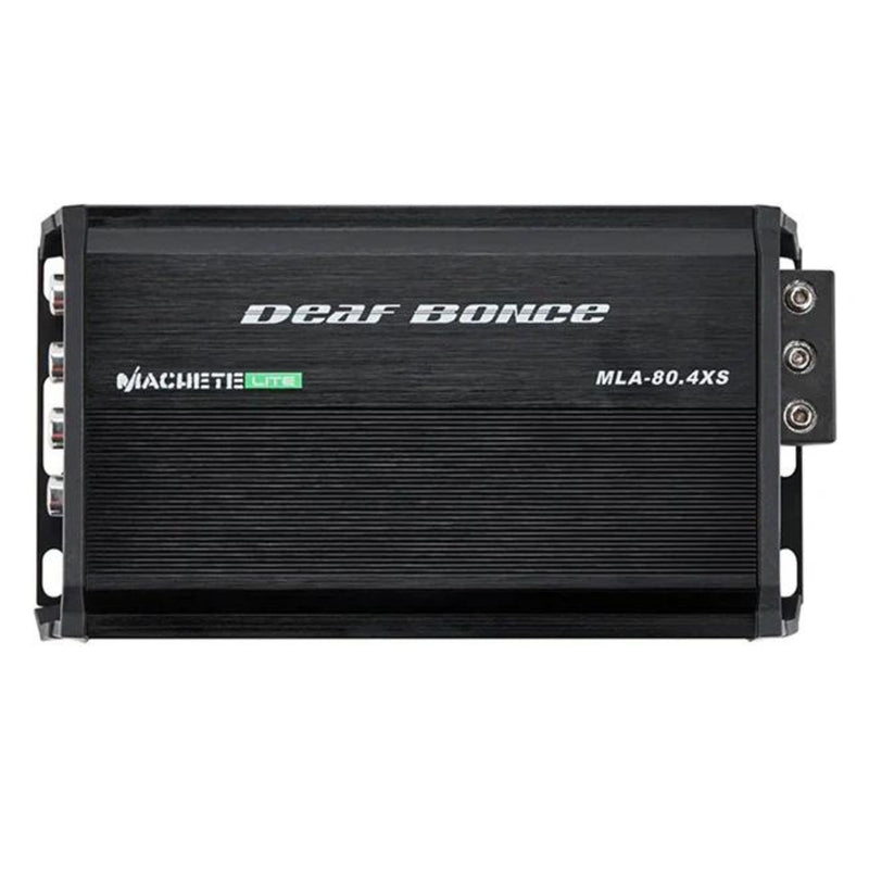 Deaf Bonce 80 Watts 4 ohm RMS 4-Channel Machete Class D Amplifier MLA-80.4 XS