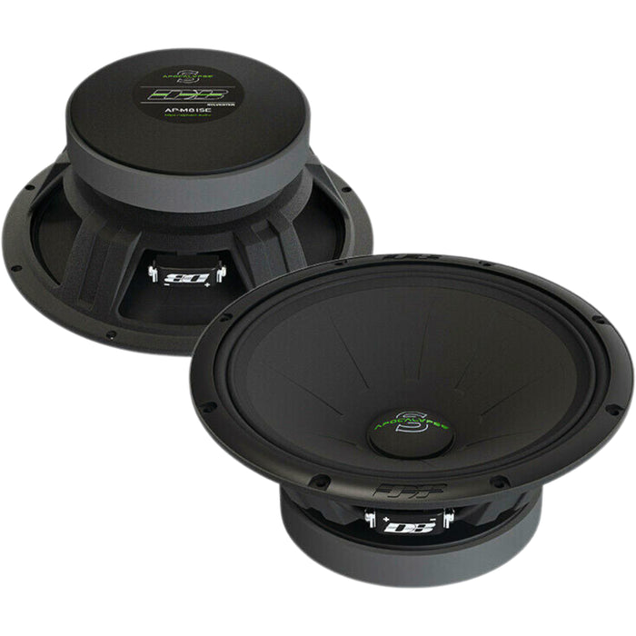 Deaf Bonce APOCALYPSE Black 8" 170W RMS 4-Ohm Midrange Speakers Pair / AP-M81SE