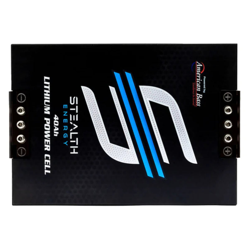American Bass Stealth Energy Lithium Titanate Battery 13.8v 40AH ABLT40 OPEN BOX