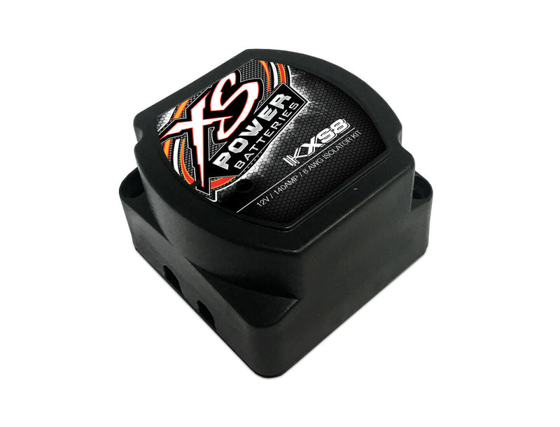 XS Power IKXS8 12V 8 AWG 140 Amp OFC Battery Isolator Kit