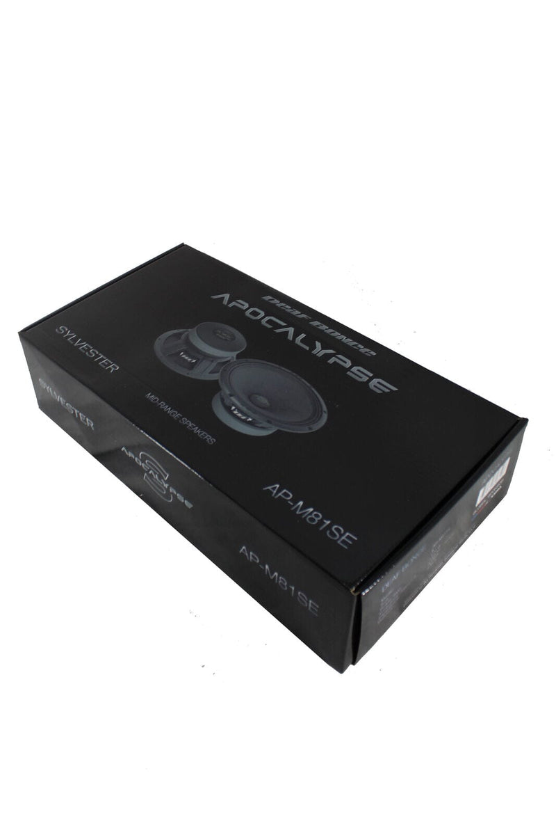 Pair of Deaf Bonce 8 Midrange Speakers 340W 4 Ohm w/ 1" Bullet Tweeters 160W