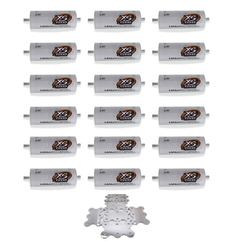 XS Power 18 cell 40 AH Lithium Cell 2.3v Lithium Titanate Oxide (LTO)