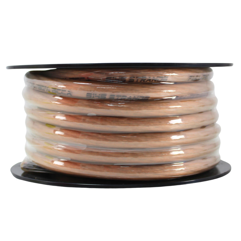 Full Tilt Audio 0 Gauge CCA Power/Ground Wire Clear Lot Cut By The Foot