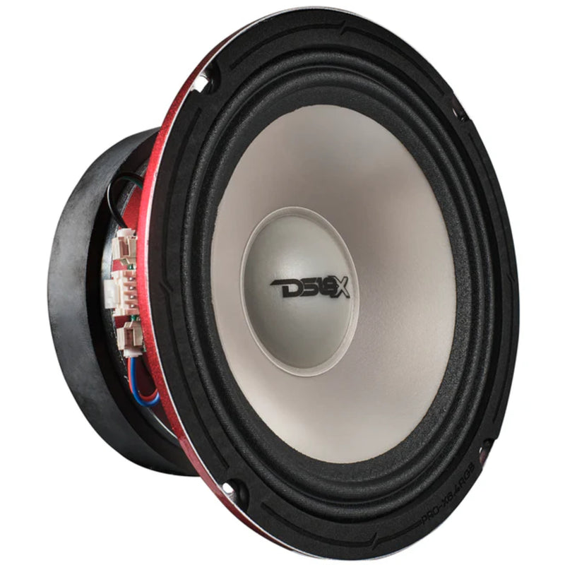 DS18 6.5" Mid-Range Loudspeaker with Dual RGB LED, 250W RMS, 4 Ohm