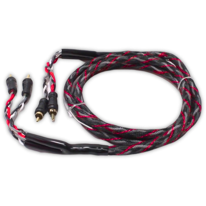 Audiopipe 6ft 2 Channel OFC Interconnect Cable RCA CPP-TW6