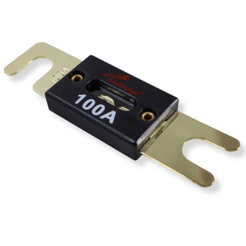 Audiopipe Gold-Plated 100 Amp ANL Fuse 32V for Car Audio 1, 2, 5 or 10 Pack